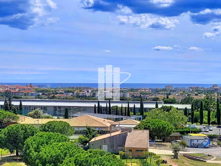 appartement 4 pièces 92 m2 vue jusqu'à la mer et toit terras