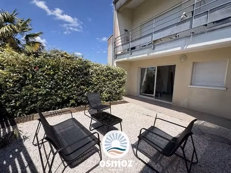 appartement type 2 avec jardin et stationnement !