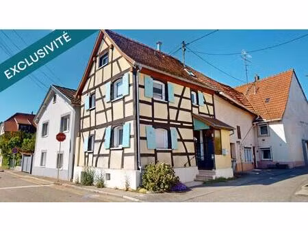 maison 3 pièces fonctionnelle – idéale résidence principale ou investissement – brunstatt