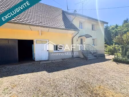maison avec grange et grand terrain – fort potentiel à friesen