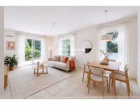 vente appartement t3 60 m² – carquefou centre (44470) | terrasse 40 m² | garage | dpe c