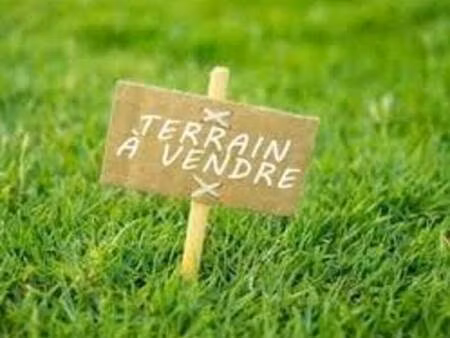 terrain constructible à vendre