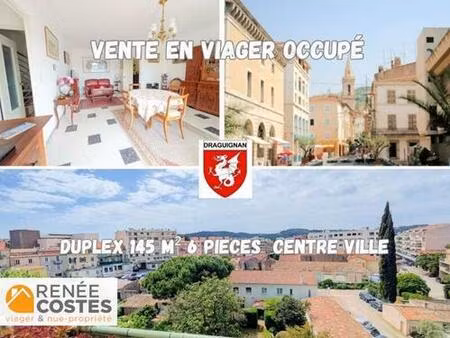 viager occupé - f82-h80 ans - draguignan (83300)