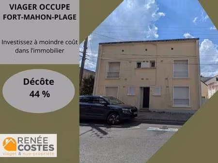 viager occupé - f78 ans - fort mahon plage (80120)
