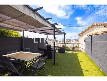 le panoramique - haut de villa t4/5 de 137m² - piscine - jardin de 450m² - 13190 le logis 