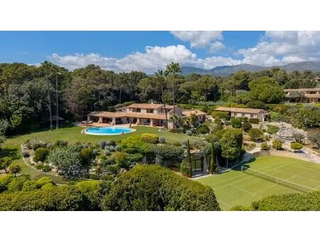 exclusivité : propriété d'exception 9 chambres avec vue mer - la colle-sur-loup