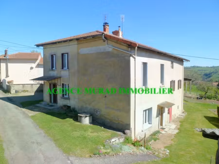 vente maison 7 pièces 130 m² à belmont-de-la-loire (42670)  98 000 €