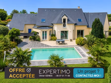 trange - maison individuelle - 206 m² - 4 chambres - bureau - garage - terrain 1430 m² - p