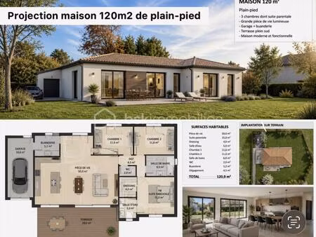 terrain de 505 m² à montmerle-sur-saone