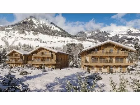 demi-chalet neuf avec jardin et vues - praz-sur-arly