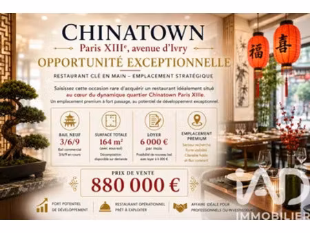 restaurant à paris (75013)