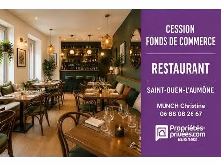 saint ouen l'aumone - restaurant coeur de ville