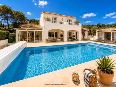 à vendre maison avec piscine sur les hauteurs d'orgon