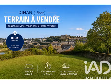 vente terrain 616 m² dinan (22100)