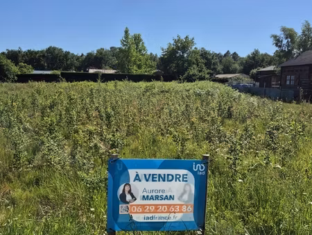 vente terrain à bâtir 1 375 m²
