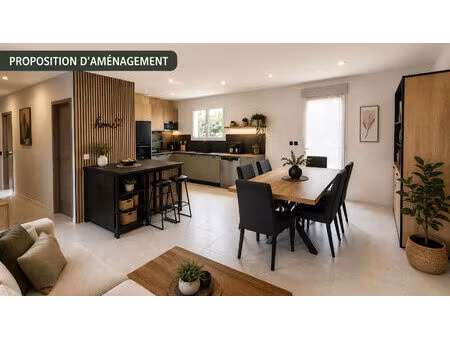 vente maison 5 pièces  98.11m²  villedaigne
