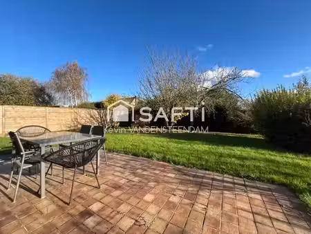 vente maison 4 pièces 110 m² à houplin-ancoisne (59263)  245 000 €