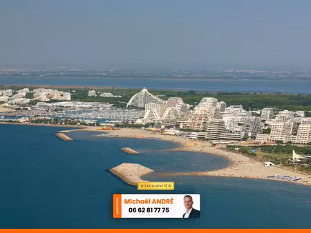 location commerce 1 pièce 28 m² à la grande-motte (34280)