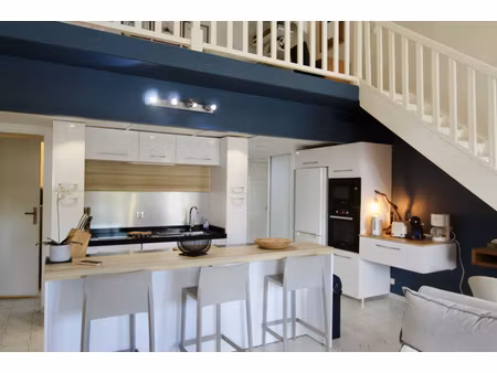 grand studio meublé avec mezzanine dans résidence avec piscine