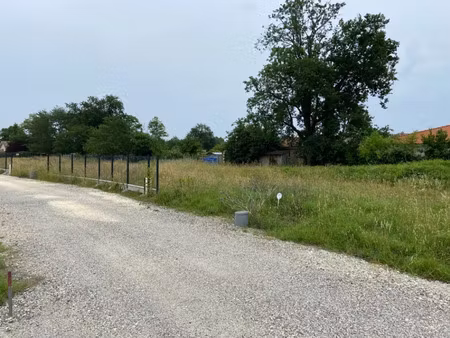 vente terrain 1379 m² la brède (33650)