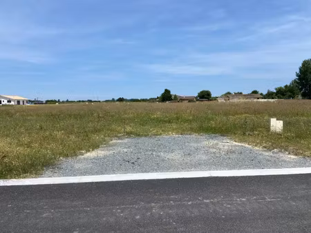 vente terrain 329 m² les billaux (33500)