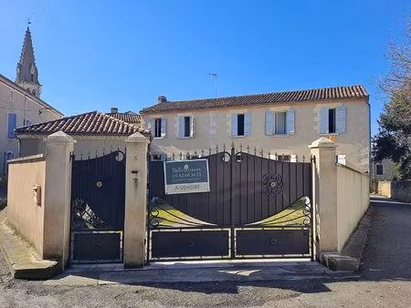 belle maison de ville en pierre rénovée avec appartement  jard