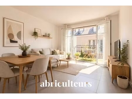 colombes gros grès : 3 pièces lumineux avec balcon  parking