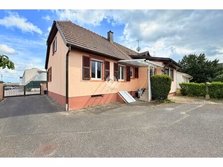 maison familiale 140 m² à thann avec jardin et double garage d