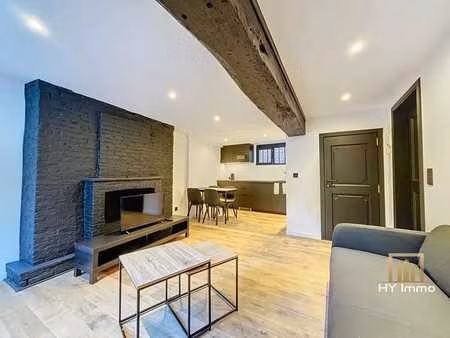 quartier grand place - appartement meuble & renove de 45m² a