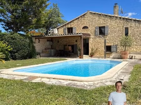 maison de charme avec piscine et beaux volumes — fournès