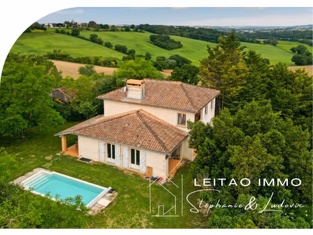 maison individuelle avec piscine le faget