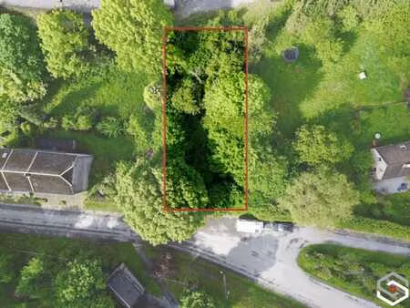 magnifique terrain a batir - 4 facades - 560 m2 - libre cons