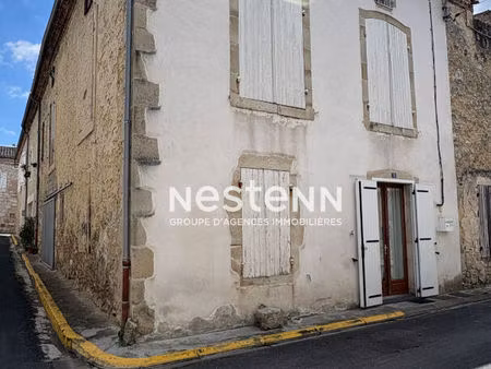 maison de ville à rénover à lavardac - 3 chambres  106 m² avec garage