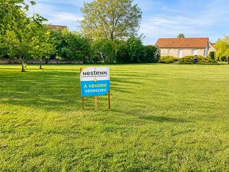 terrain constructible à vendre