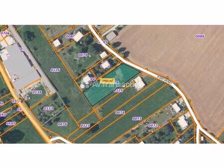 terrain constructible à vendre