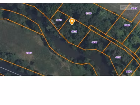 vente terrain 1110 m² à bossay-sur-claise (37290)  6 500 €