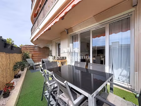 antibes 3 pieces rez de jardin garage parking