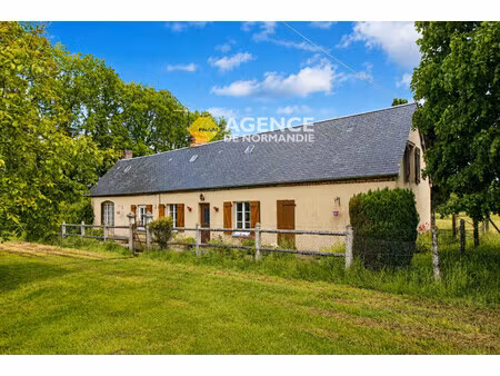 maison avec grand terrain à vendre sap en auge