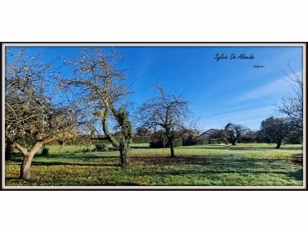 terrain constructible  1600 m²  hors lotissement  feillens proche mâcon