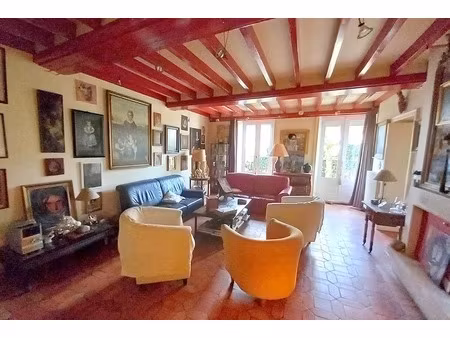 maison de caractère avec jardin - 8 pièces - soulge sur ouette (53)