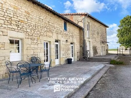 à vendre 86200 glénouze maison de 10 pièces 312 m2 avec gîte indépendant  dépendance  terr
