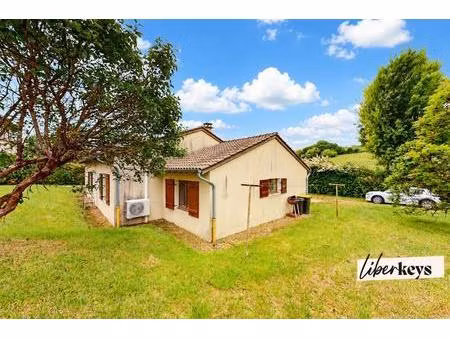 villa de plain pied - terrain 1050 m² - 91 m² habitable - 3 chambres - garage