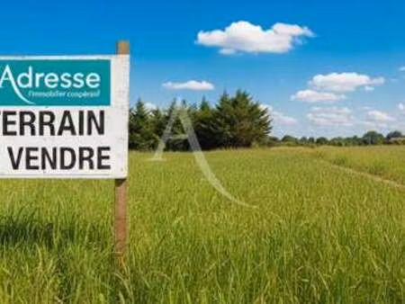 vente terrain à l'aiguillon-sur-vie (85220) : à vendre / 361m² l'aiguillon-sur-vie