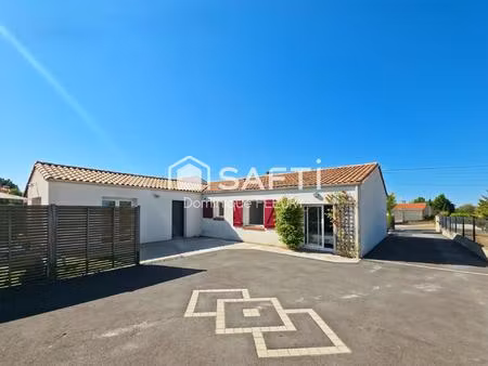 maison de 130m² sur un terrain de 1031m².