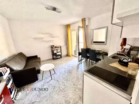 vente appartement 1 pièce 21 m² nice (06300)