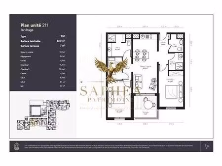 appartement de luxe 2 chambres en vente à pianottoli-caldarello  france