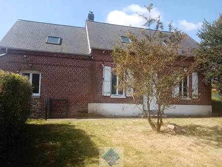 vente maison 6 pièces 95 m² à touffreville-sur-eu (76910)  164 500 €