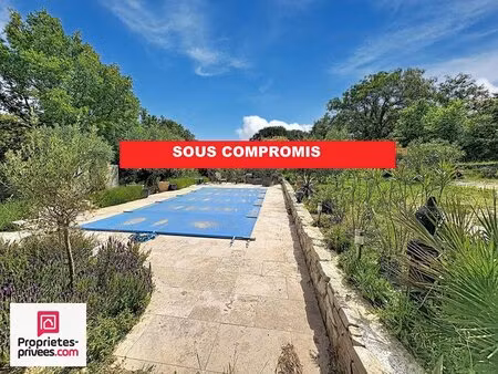 rians villa t5 avec piscine sur 3515 m² calme sans vis à vis