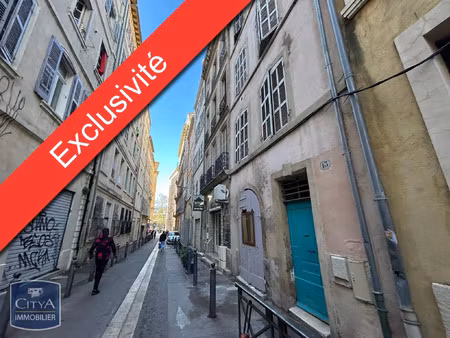 appartement à vendre 2 pièces 26.55 m² - marseille 1er arrondissement (13001) - 240 000€