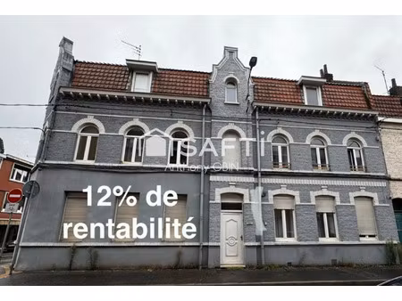 vente immeuble 257 m² haubourdin (59320)